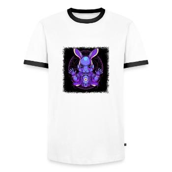 funny quote funny quotes nut funny sayings - Männer Kontrast-T-Shirt - Weiß/Schwarz - Vorne - AI Model Female 172 light (172cm) & AI Model Male 178 dark (178cm)