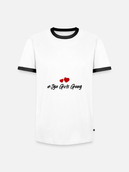 Bachelorette Party - Men's Ringer Shirt - white/black