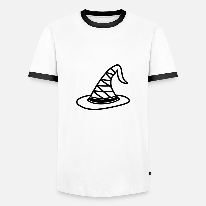 Magic Hat - Men's Ringer Shirt - white/black