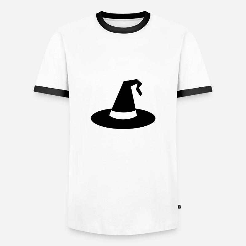 Magic Hat - Men's Ringer Shirt - white/black