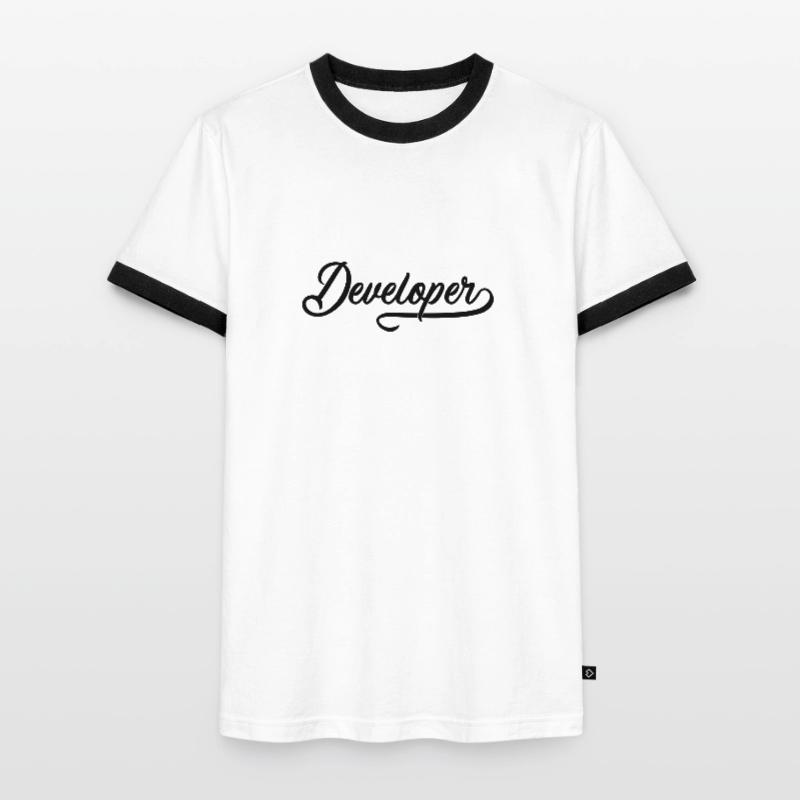 Developer Men's Ringer Shirt