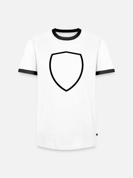 Coat of arms - Men's Ringer Shirt - white/black
