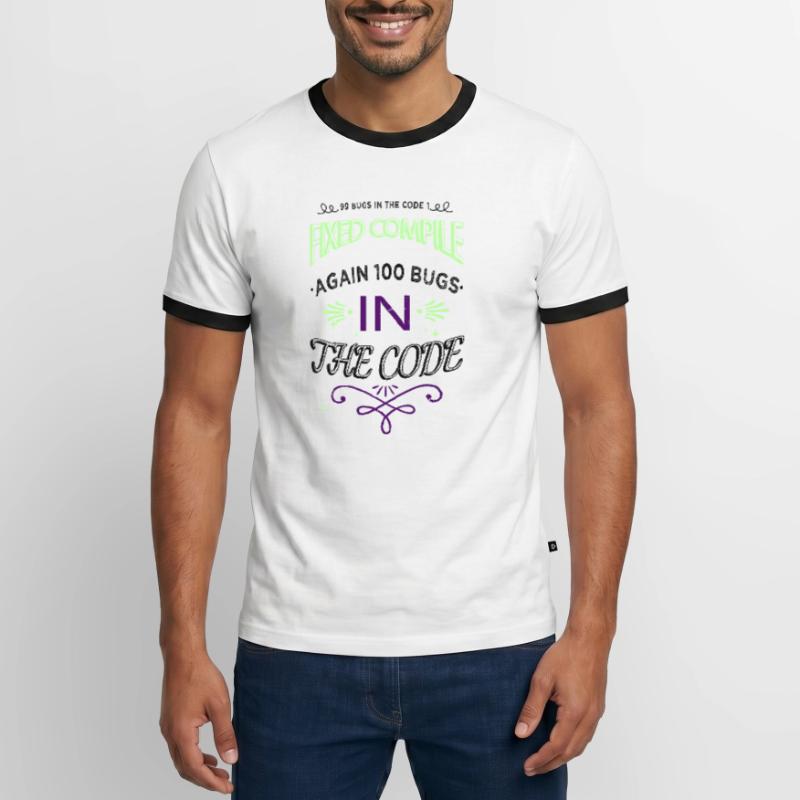 C Programmation Sharp T-shirt contrasté Homme