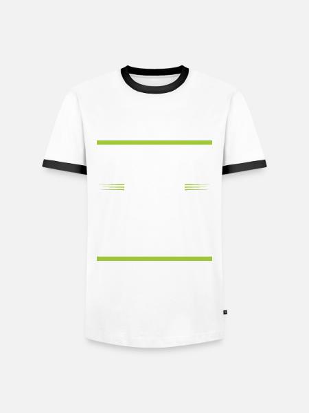 Christmas Crew - Men's Ringer Shirt - white/black