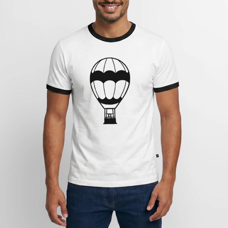 Montgolfière T-shirt contrasté Homme