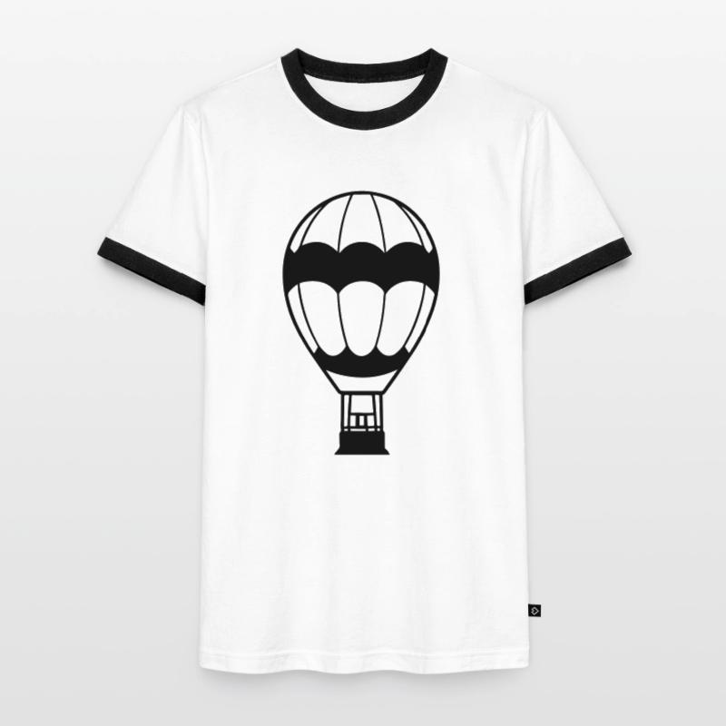 Montgolfière T-shirt contrasté Homme