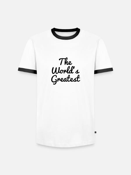 Customize it ! / Anpassen / Personnaliser - Men's Ringer Shirt - white/black