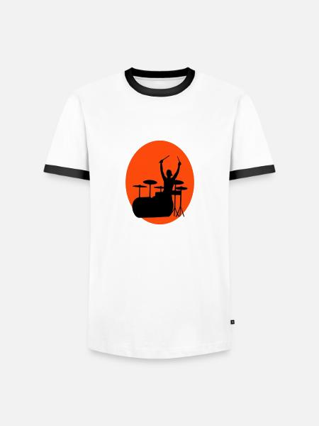drummer - Men's Ringer Shirt - 