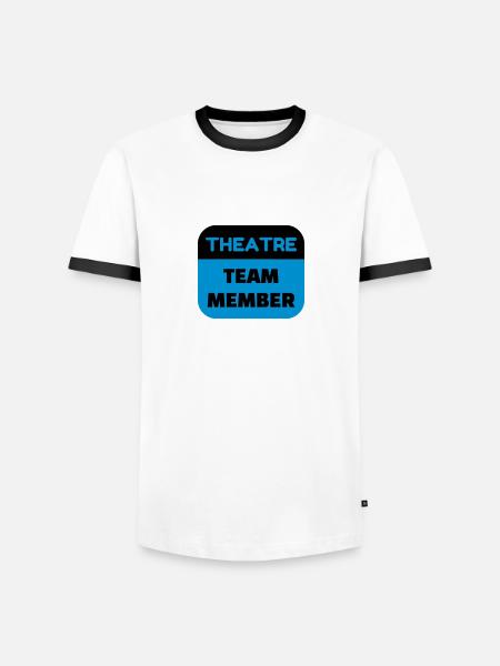 Theater / Theatre / Actor / Theaterleute - Men's Ringer Shirt - white/black