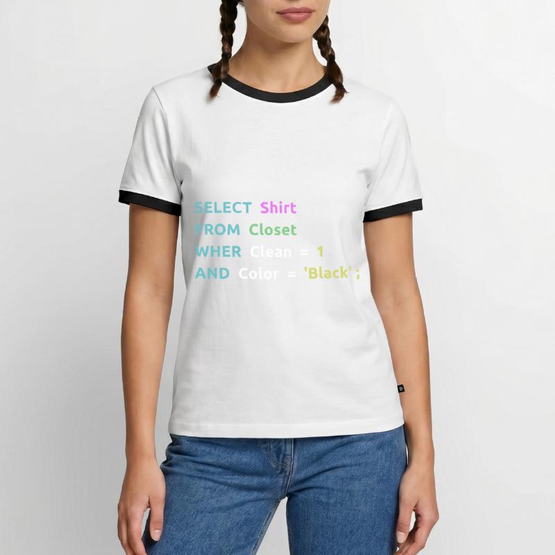Nerd Computer Computer Work Coder Gift Idea Men's Ringer Shirt