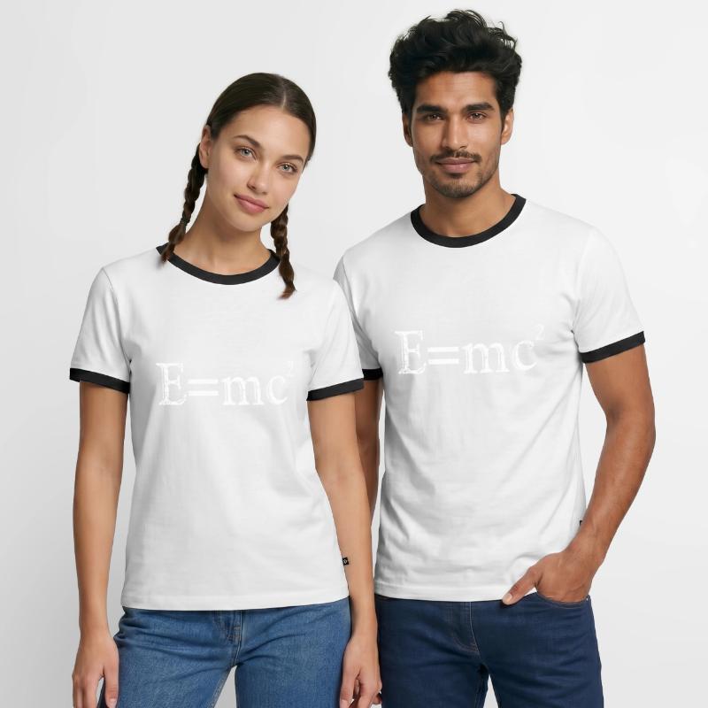 Quantum Physics Physics Physicist science quantum Men's Ringer Shirt