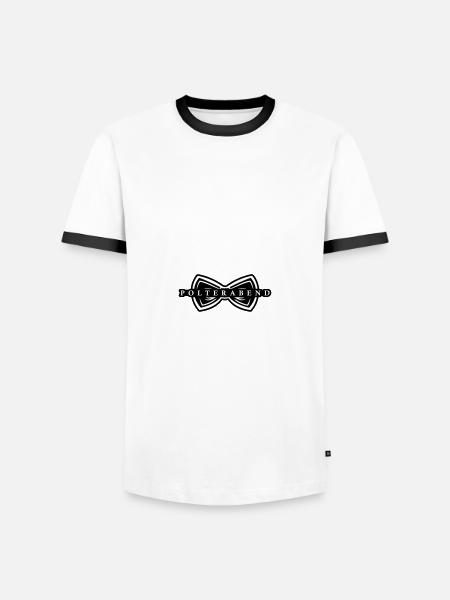 Polterabend Junggesellenabschied - Männer Kontrast-T-Shirt - Weiß/Schwarz