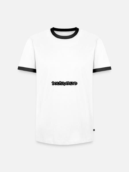Polterabend Hochzeit - Männer Kontrast-T-Shirt - Weiß/Schwarz