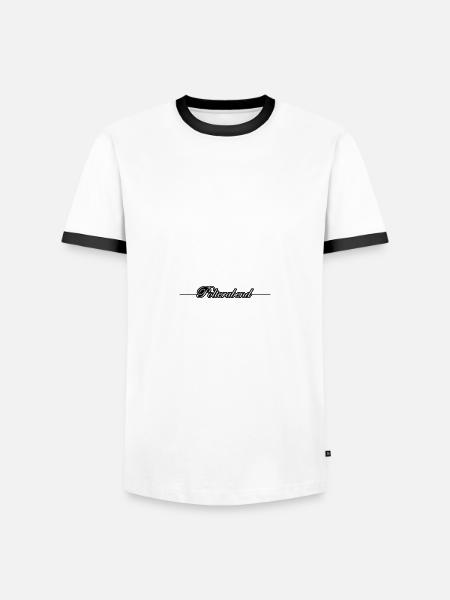 Polterabend - Männer Kontrast-T-Shirt - Weiß/Schwarz