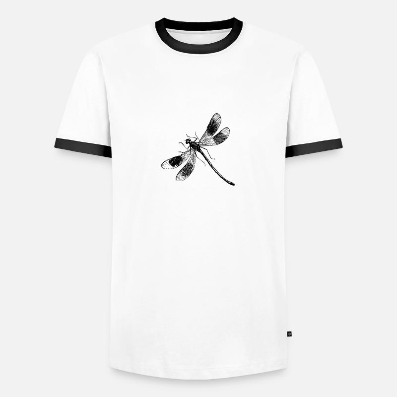 Libe 31 - Men's Ringer Shirt - white/black