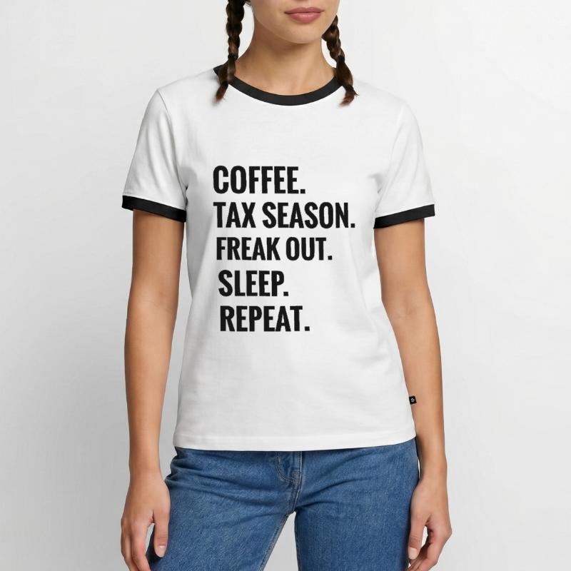 Comptabilité | Comptable comptable Comptable Comptable T-shirt contrasté Homme