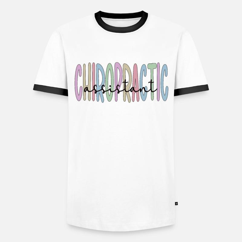Chiropractic Assistant Chiropractic Assistant - Men's Ringer Shirt - white/black