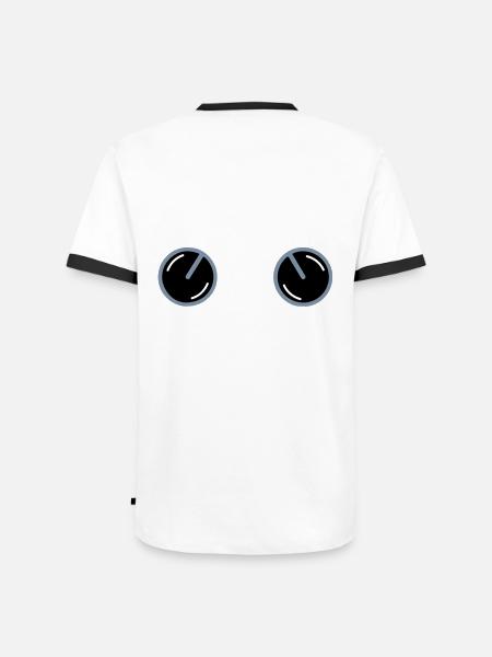 I Love Biking - Men's Ringer Shirt - white/black