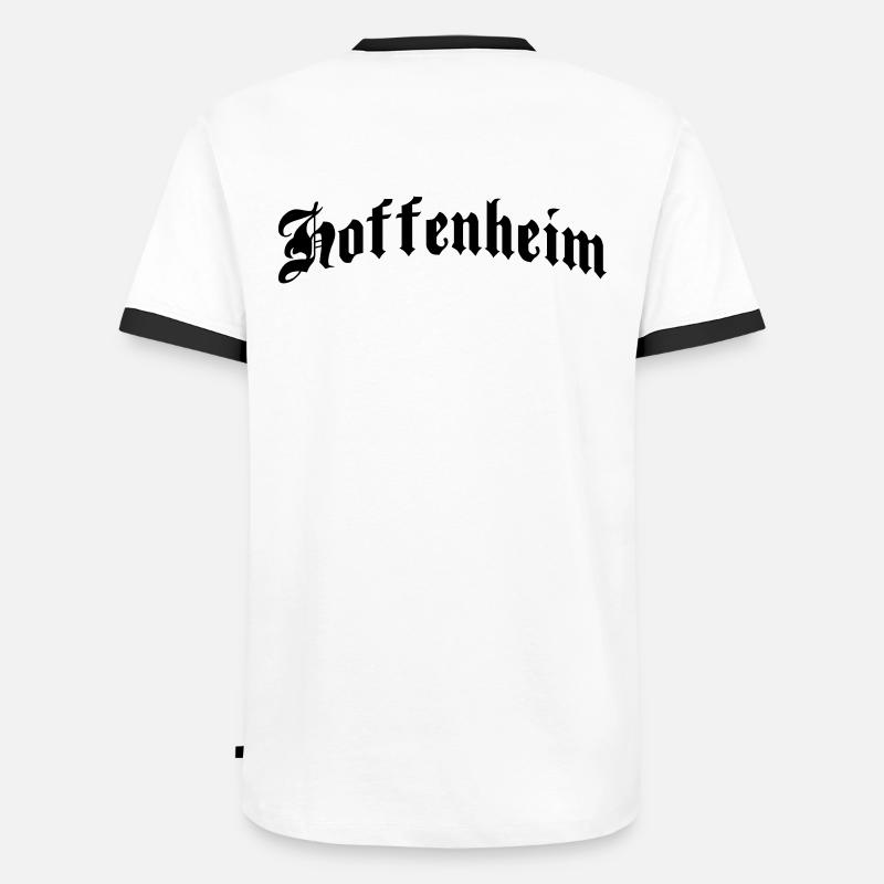 hoffe2 - Männer Kontrast-T-Shirt - Weiß/Schwarz
