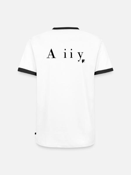Agility tunnel - Men's Ringer Shirt - white/black