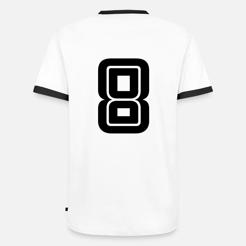 8 - Men's Ringer Shirt - undefined