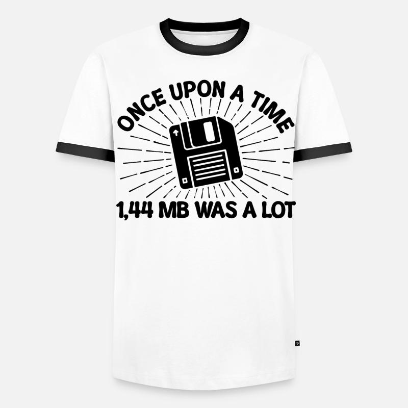 Déclaration du développeur Programmer Debug Skripting - T-shirt contrasté Homme - blanc/noir