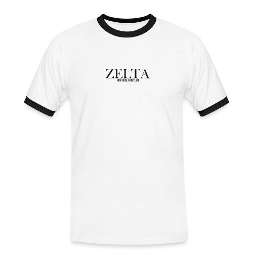 ZELTA - Männer Kontrast-T-Shirt