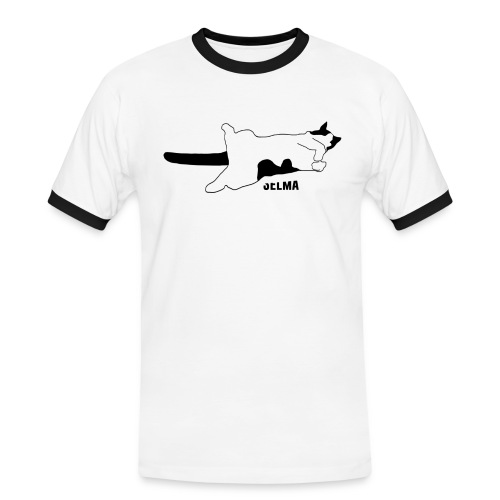 Selma Gang T-Shirt - Kontrast-T-shirt herr