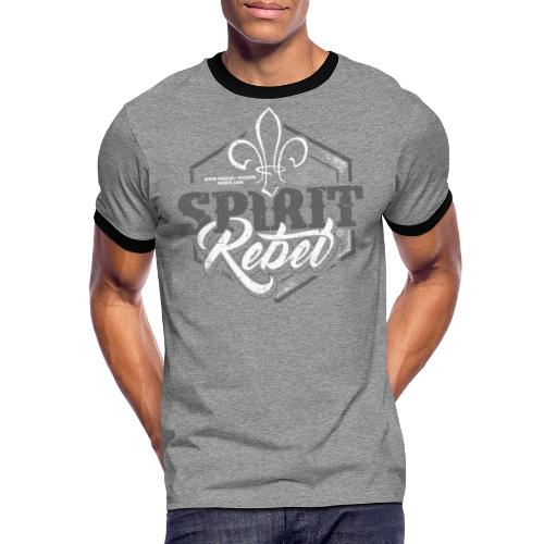 Spirit-Rebel® Modern Pascal Voggenhuber - Männer Kontrast-T-Shirt