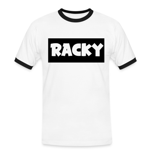 RackyShirtLogo png - Mannen contrastshirt