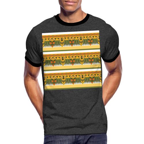 Patrón egipcio VI - Camiseta contraste hombre