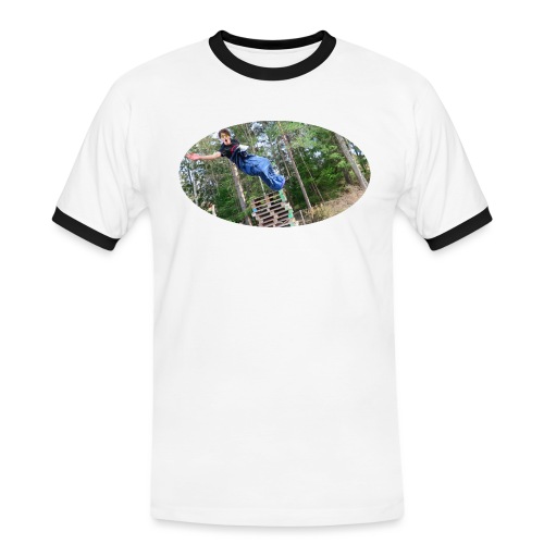 woods - Kontrast-T-shirt herr