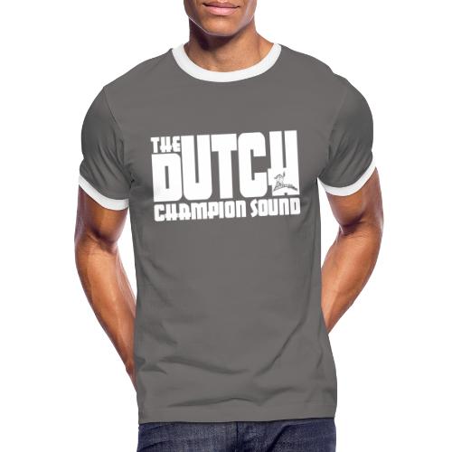 The Dutch Champion Sound WHITE - Men's Ringer Shirt
