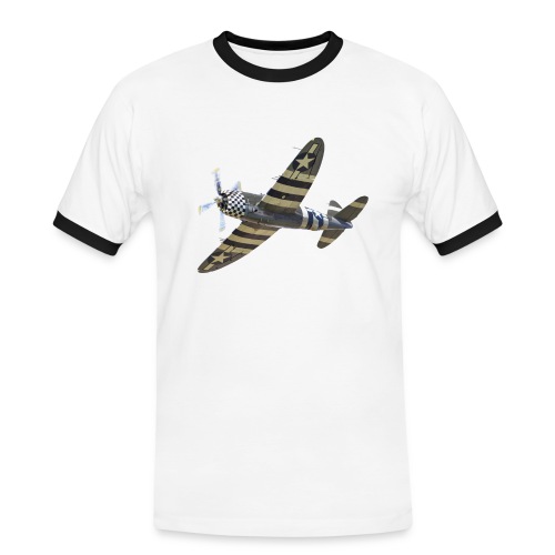 P-47 Thunderbolt - Männer Kontrast-T-Shirt