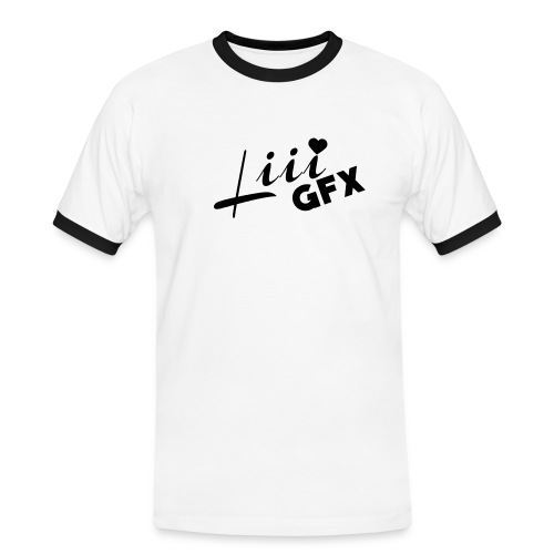 LiiiGFX Merch! - Männer Kontrast-T-Shirt