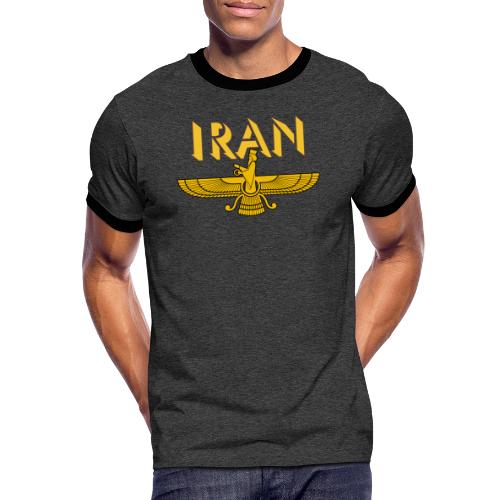 Iran 9 - Männer Kontrast-T-Shirt
