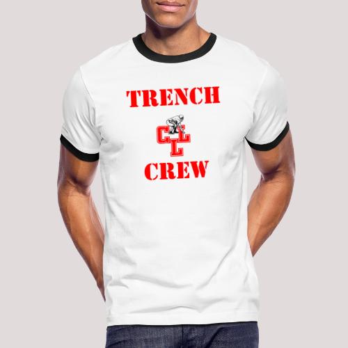 #CLL Trench Crew - Männer Kontrast-T-Shirt