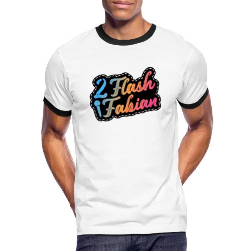 2flash fabian - Männer Kontrast-T-Shirt