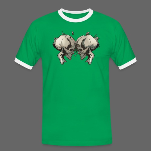 MHF_Logo_Loose-Skulls - Men's Ringer Shirt