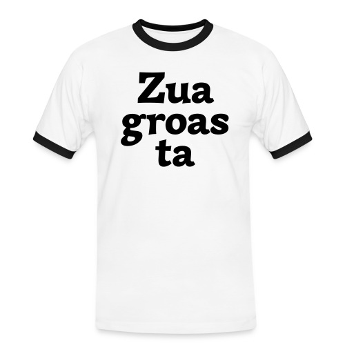 Zuagroasta - Männer Kontrast-T-Shirt