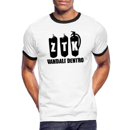 ZTK Vandali Dentro Morphing 1 - Men's Ringer Shirt