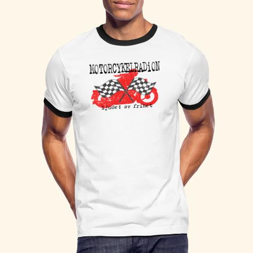 Motorcykelradion.se - Kontrast-T-shirt herr