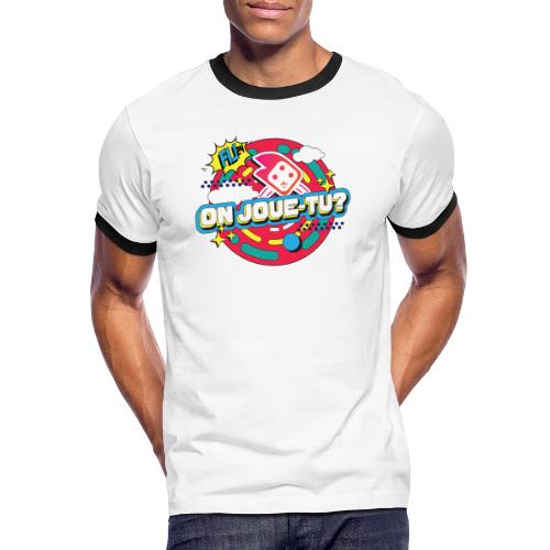 Festival Internation des Jeux de Cannes 2024 - T-shirt contrasté Homme