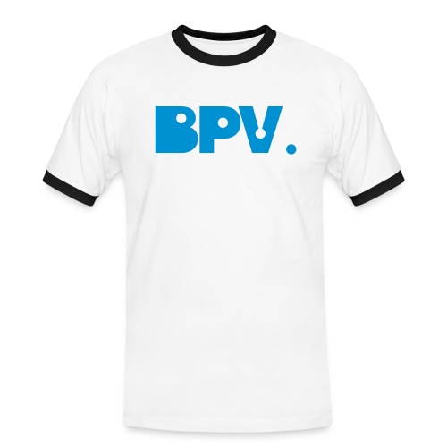logo bpv 3 - Männer Kontrast-T-Shirt