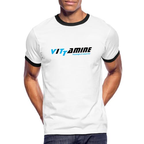 Vitamine - T-shirt contrasté Homme