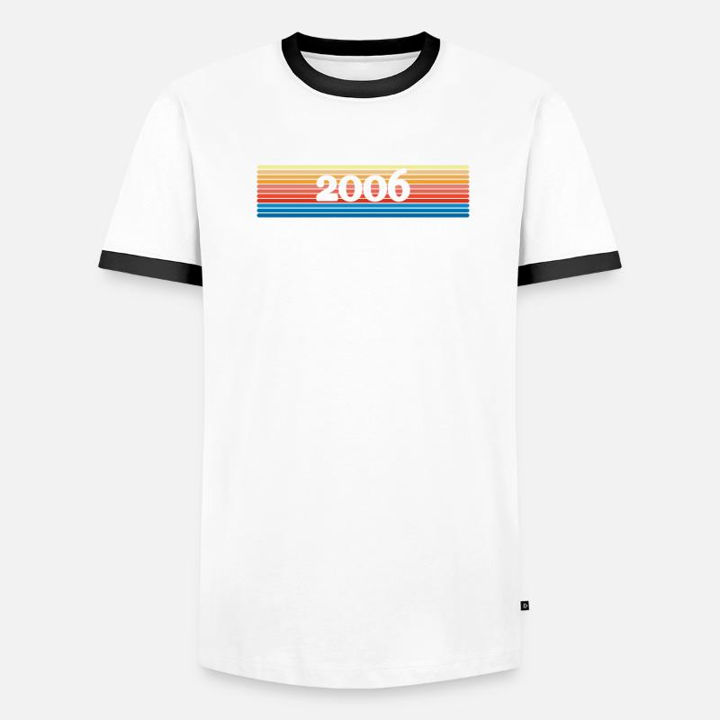 Rainbow 2006 - Men's Ringer Shirt - white/black