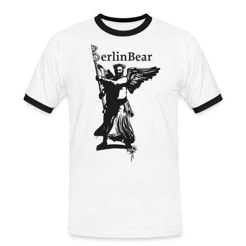 BerlinBear Logo - Männer Kontrast-T-Shirt