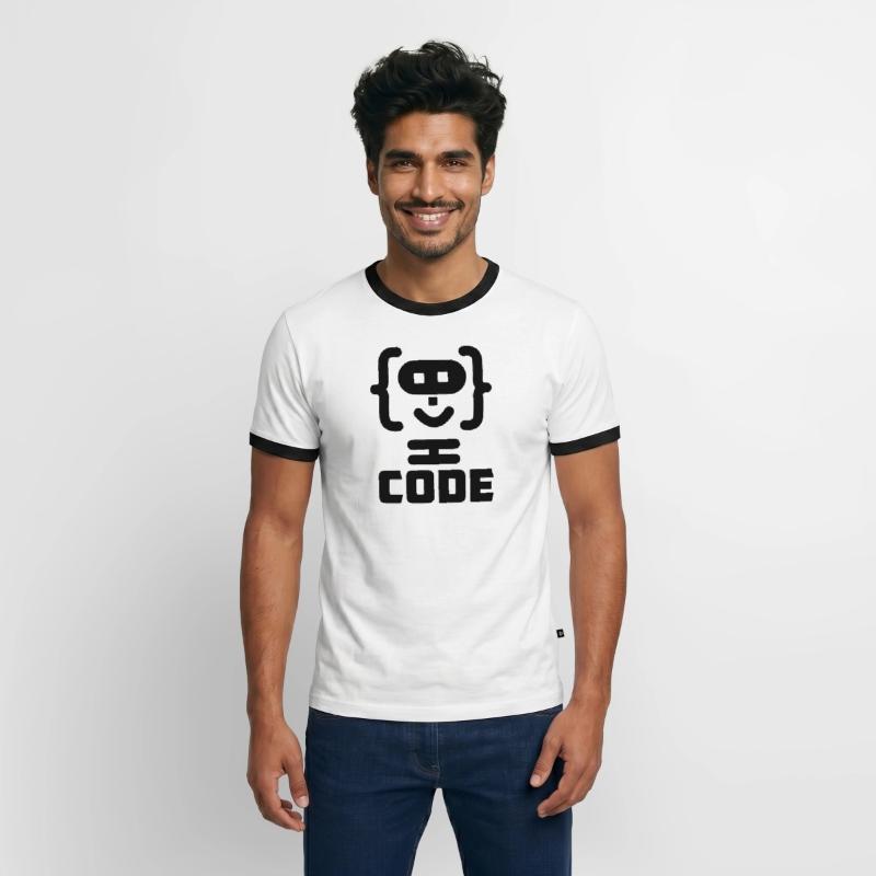 Männer Kontrast-T-Shirt