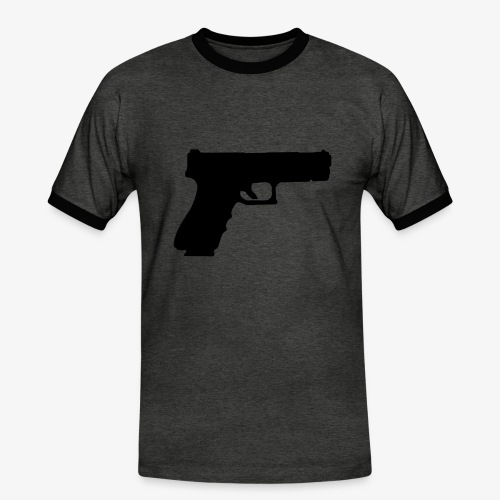 Pistol 88 C2 - Glock 17 Gen.3 - Kontrast-T-shirt herr