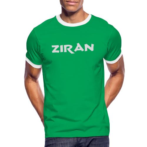 Barbarian style logo - Kontrast-T-shirt herr